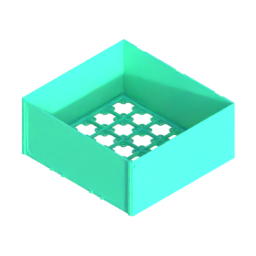 Render of MODULITH 240 Gridfinity Decor Drawer - 3W-2H